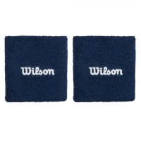 Wilson Navy Blue Wristbands 2 Units