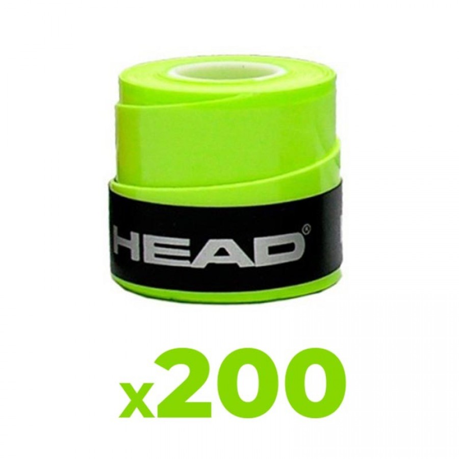 Overgrip Head Xtreme Soft Yellow 200 Unités - Barata Oferta Outlet