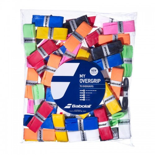 Babolat Multicolor Overgrips 70 Units Babolat Multicolor Overgrips 70 Units