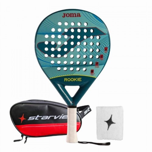 Joma Rookie Blue Shovel Pack avec trousse de toilette et bracelet