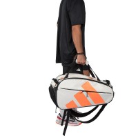 Adidas Multigame 3.5 Bolsa Padel Laranja Giz Branca