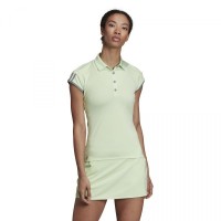 Polo Adidas Club 3 Rayures Gris Vert