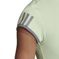 Polo Adidas Club 3 Rayures Gris Vert