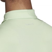 Polo Adidas Club 3 Rayures Gris Vert