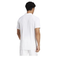 Polo Branco Preto do Adidas Club