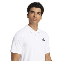 Polo Branco Preto do Adidas Club