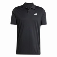 Polo Preto Branco do Adidas Club