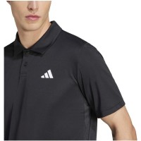 Polo Preto Branco do Adidas Club