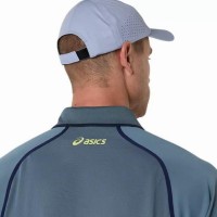 Polo Asics Match SS Top Azul Ironclad