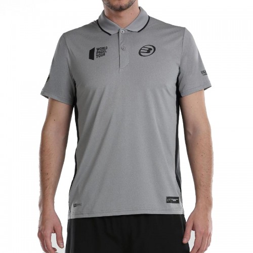 Polo Bullpadel WPT Loche Ceniza Vigor Polo Bullpadel WPT Loche Ceniza Vigor