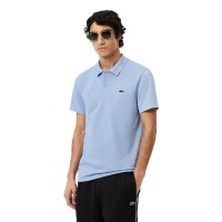 Polo Lacoste Regular Fit Algodon Azul Celeste