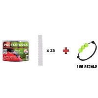 Pro Elite Toothed Transparent Protector 25 Units