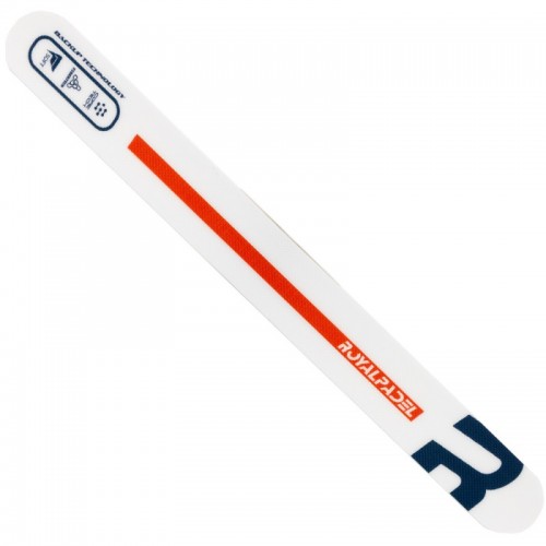 Royal Padel White Protector Navy Blue Logo Royal Padel White Protector Navy Blue Logo
