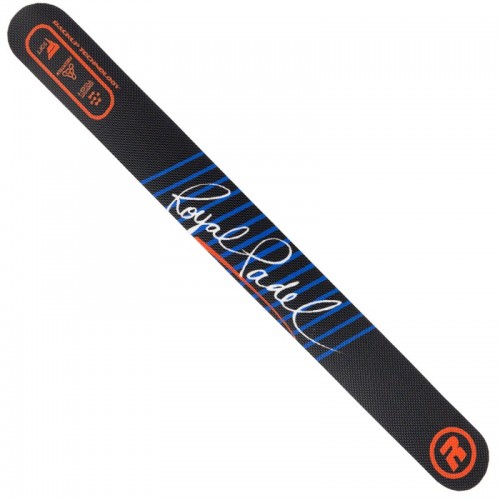 Royal Padel Protector Noir Logo Blanc Bleu
