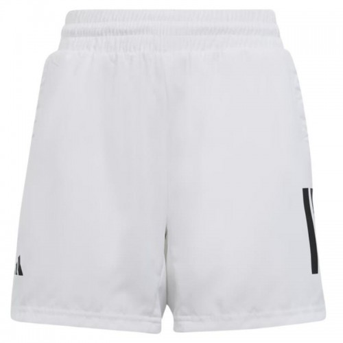Calções Adidas Club 3 Stripes Blanco Junior Calções Adidas Club 3 Stripes Blanco Junior