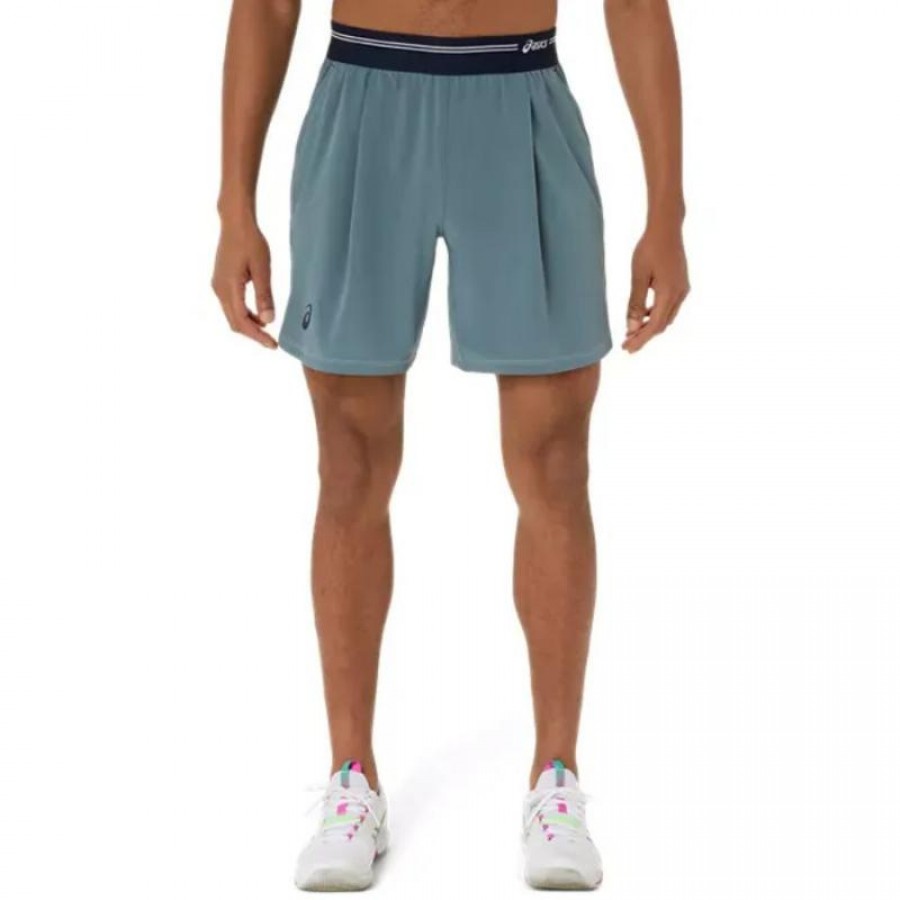 Jogo Short Asics 7IN Azul Ironclad