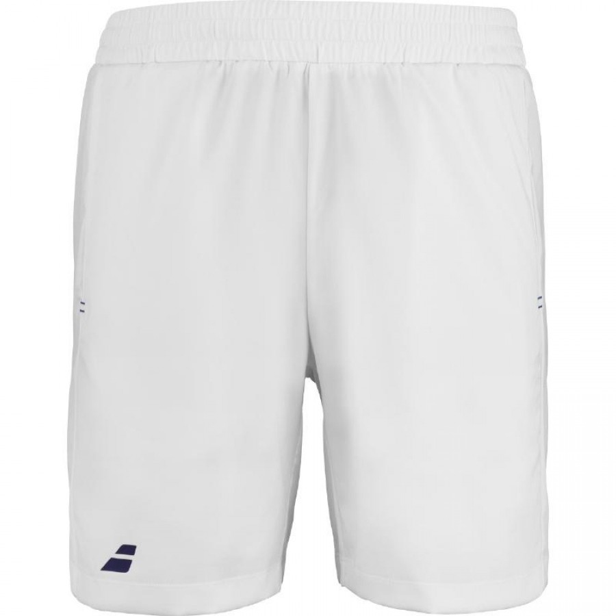Short Babolat Play Blanco Junior