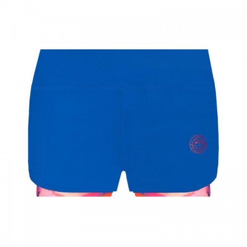 Short Bidi Badu Chidera Rouge Bleu Femmes Short Bidi Badu Chidera Rouge Bleu Femmes