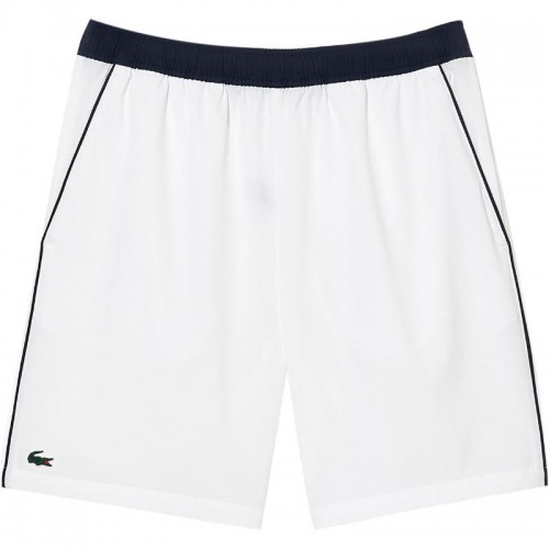 Lacoste Sport Elastic Shorts Blanco Marino Lacoste Sport Elastic Shorts Blanco Marino