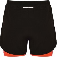 Short Roly Lanus Negro Coral Fluor - Barata Oferta Outlet