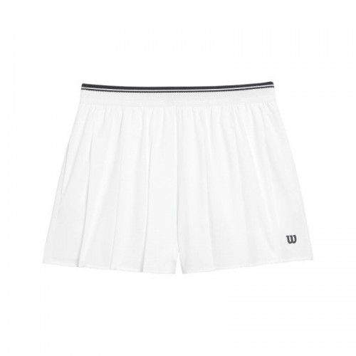 Petite Wilson Velocity Pleated Blanco Mujer