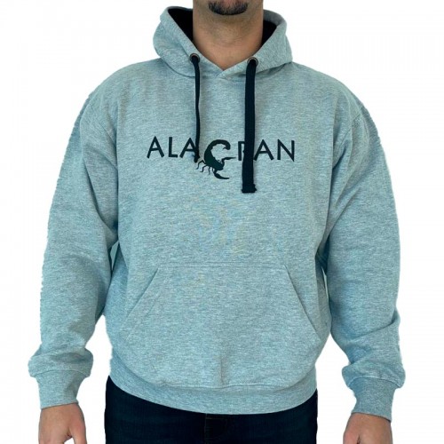 Alacran Team Sweatshirt Grey Black Alacran Team Sweatshirt Grey Black