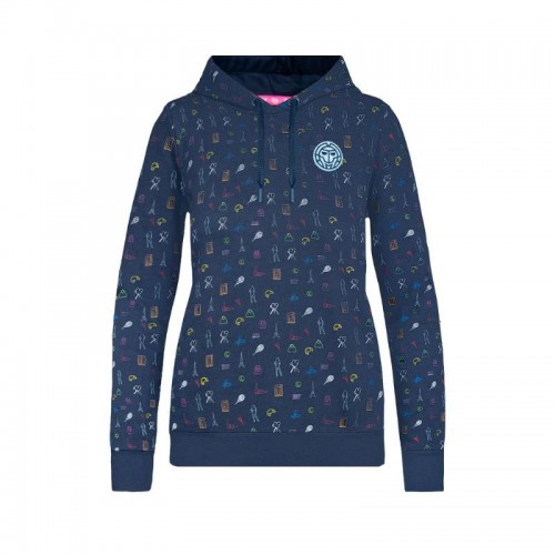 Sweatshirt Bidi Badu Imaan Dark Blue Mixed Women Sweatshirt Bidi Badu Imaan Dark Blue Mixed Women