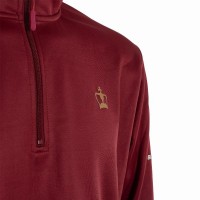 Sweat-shirt Acapulco Bordeaux, Couronne Noir