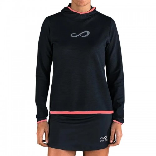 Sudadera Endless Breath II Negro Coral Sudadera Endless Breath II Negro Coral