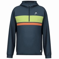 Sudadera Head Topspin Azul Marino Lima
