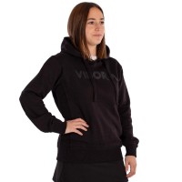 Sudadera Vibora Roca Africana Negro Mujer