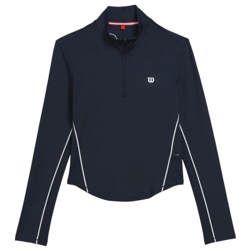 Wilson Brentwood Sweat-shirt Femme Bleu Marine Wilson Brentwood Sweat-shirt Femme Bleu Marine