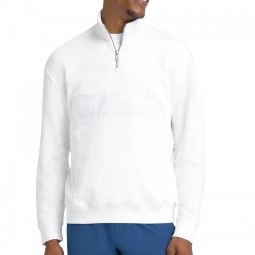 Sudadera Wilson Parkside Demi-Zip Blanco Sudadera Wilson Parkside Demi-Zip Blanco