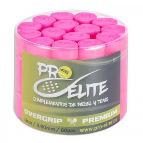 Tambor Pro Elite Premium Liso Rosa 60 Overgrips