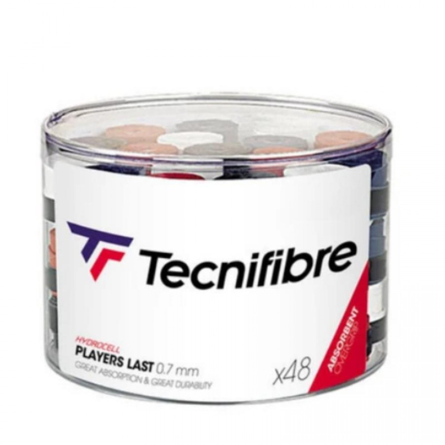 Tambor Tecnifibre Players Last Colores 48 Overgrips