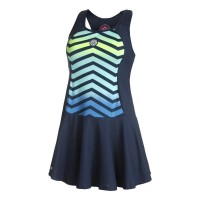 Vestido Bidi Badu Grafic Illumination Azul Oscuro Mix