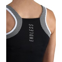 Robe noire blanche Orbit Endless