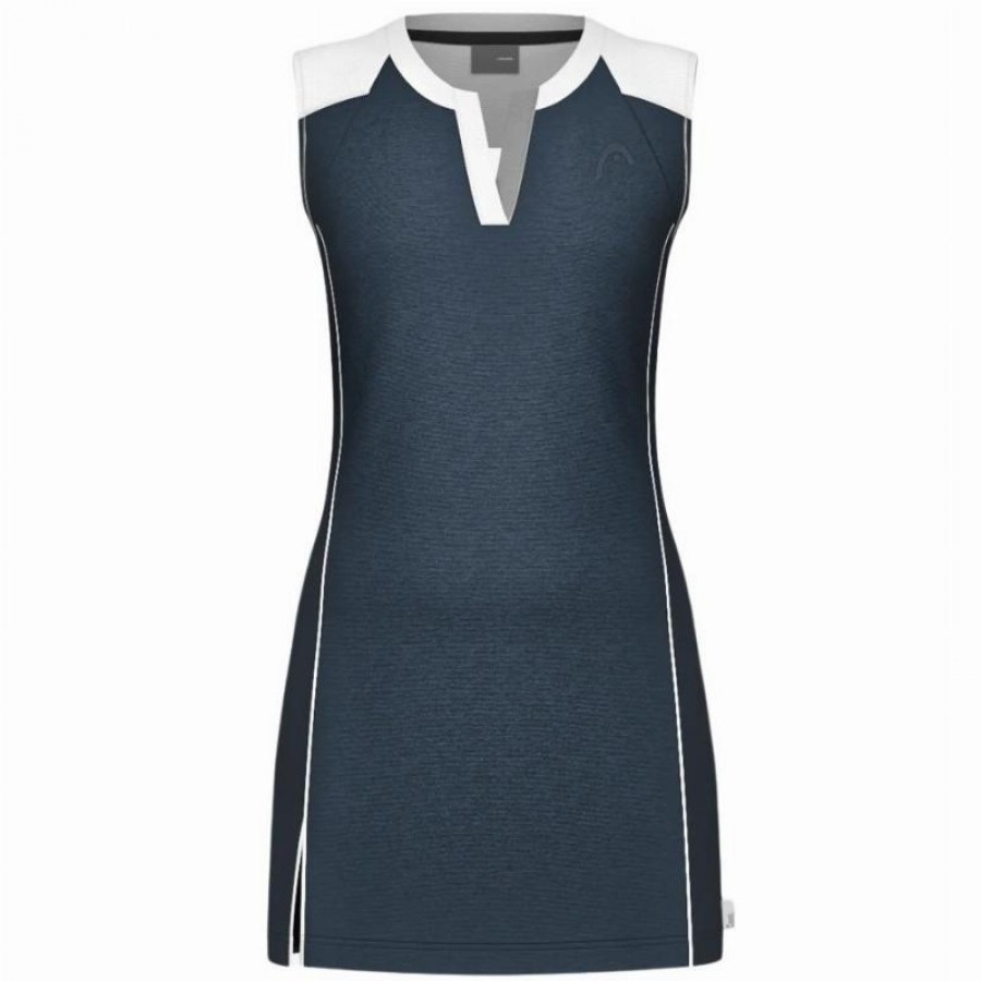 Head Play Tech Robe Bleu Marine Blanc
