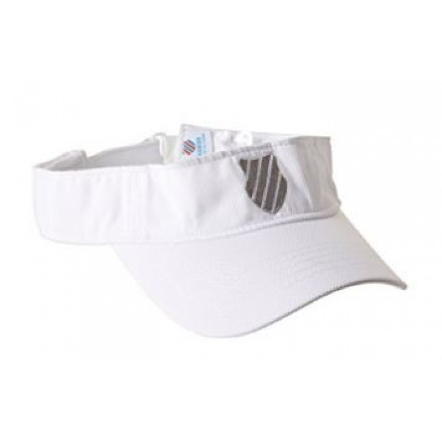 Visera KSwiss Bigshot Blanco Plata