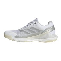 Tênis feminino Adidas Crazyquick Boost Padel White Gray