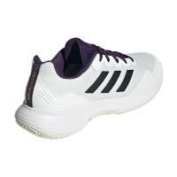 Adidas GameCourt 2 Baskets Aurora Violet Blanc
