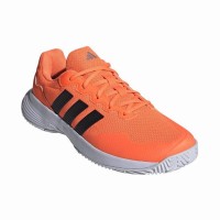 Tênis Laranja Adidas GameCourt 2