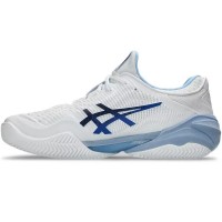 Baskets Asics Court FF 3 Novak Clay White Tuna Blue