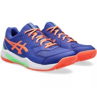 Baskets Asics Gel Dedicate 8 Padel Cobalt Cobalt Corail