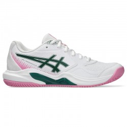 Asics Gel Dedicate 9 Padel White Green Women''''s Sneakers