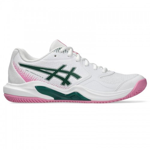 Asics Gel Dedicate 9 Padel White Green Women''''s Sneakers