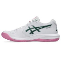 Asics Gel Dedicate 9 Padel White Green Women''s Sneakers