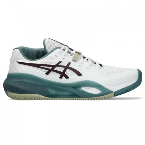 Tênis Asics Gel Resolution X Clay Dark Garnet White