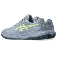 Zapatillas Asics Gel Resolution X Clay GS Gris Azul Pistacho Junior