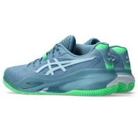Zapatillas Asics Gel Resolution X Padel Azul Gris